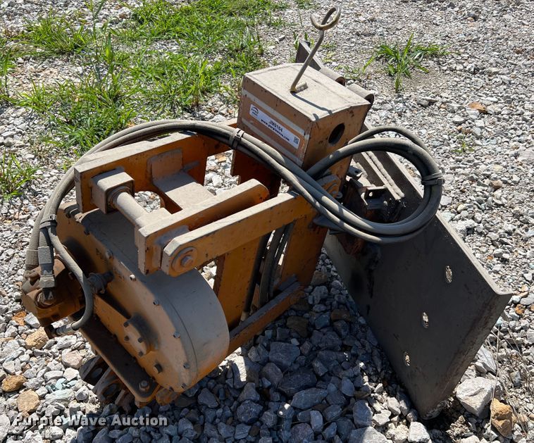 image for item JM9164 Burkeen  compact utility loader cable plow
