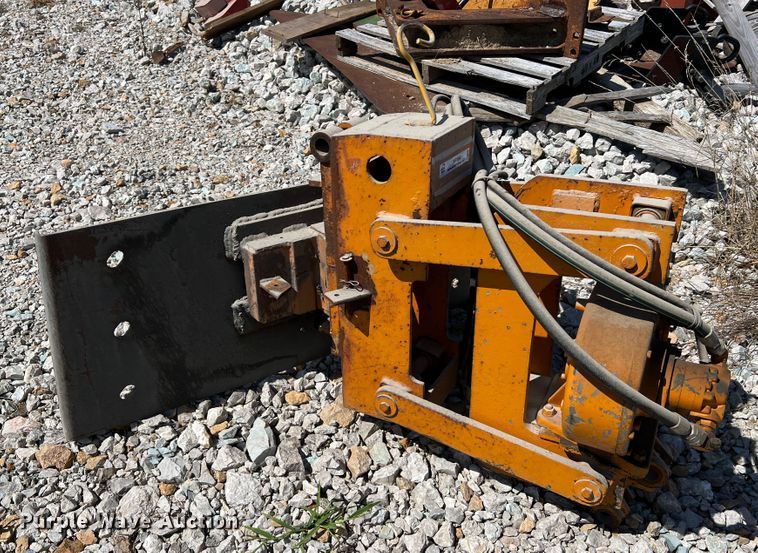 image for item JM9164 Burkeen  compact utility loader cable plow