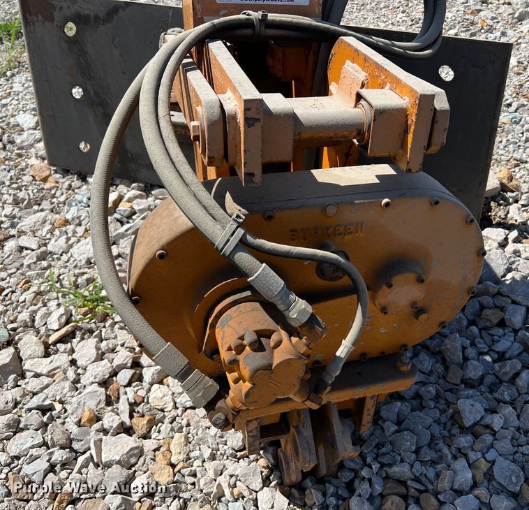 image for item JM9164 Burkeen  compact utility loader cable plow
