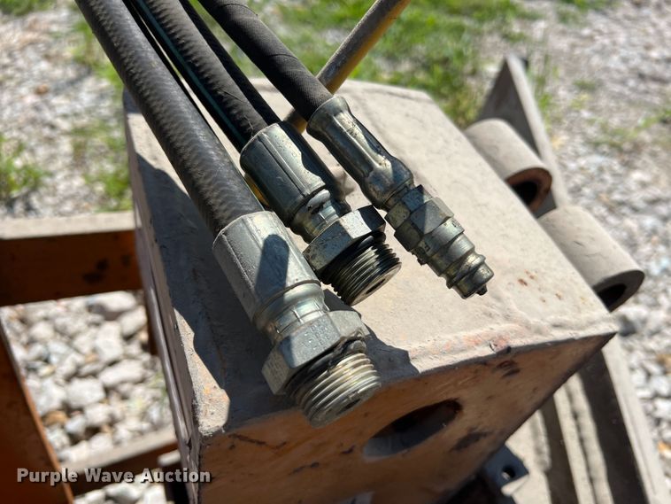 image for item JM9164 Burkeen  compact utility loader cable plow