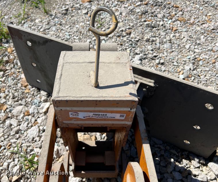 image for item JM9164 Burkeen  compact utility loader cable plow