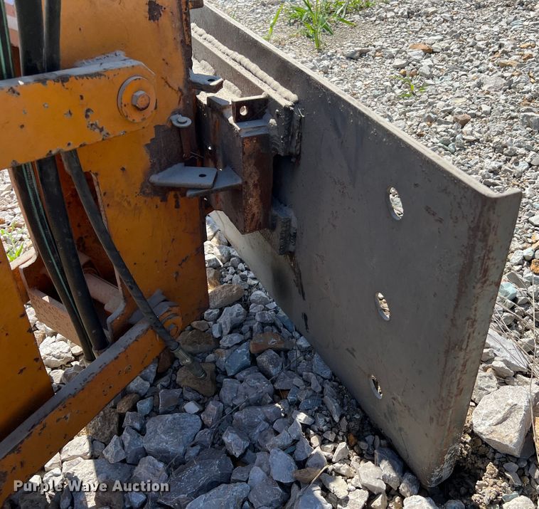 image for item JM9164 Burkeen  compact utility loader cable plow