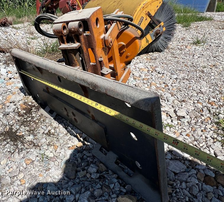 image for item JM9164 Burkeen  compact utility loader cable plow