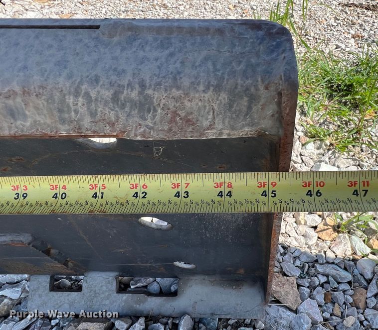 image for item JM9164 Burkeen  compact utility loader cable plow