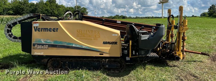 image for item JM9167 2007 Vermeer D36X50 Series II  directional boring unit