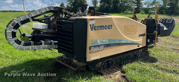 image for item JM9167 2007 Vermeer D36X50 Series II  directional boring unit