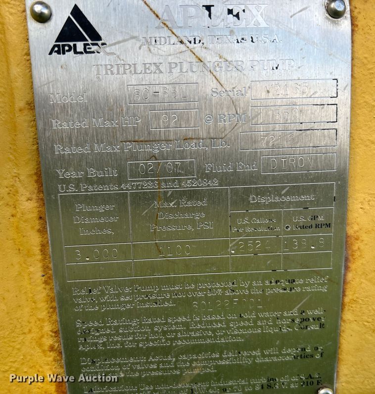 image for item JM9167 2007 Vermeer D36X50 Series II  directional boring unit