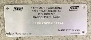 image for item JM9287 1990 East Manufacturing  end dump trailer