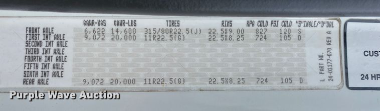 image for item JU9310 2007 Freightliner Business Class M2  Crew Cab crane truck