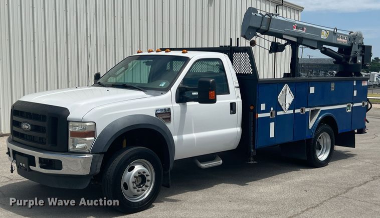 image for item JX9373 2010 Ford F550 Super Duty  crane truck