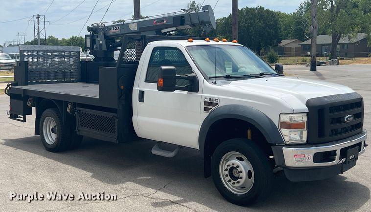 image for item JX9373 2010 Ford F550 Super Duty  crane truck