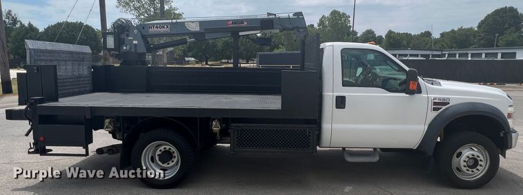 image for item JX9373 2010 Ford F550 Super Duty  crane truck