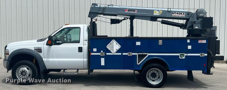 image for item JX9373 2010 Ford F550 Super Duty  crane truck