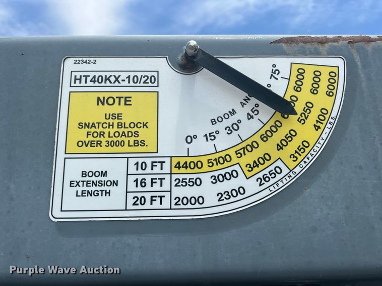 image for item JX9373 2010 Ford F550 Super Duty  crane truck