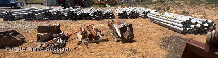 image for item JX9407 (7) bundles of PVC conduit