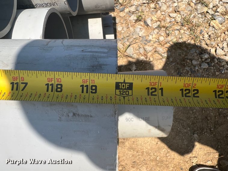 image for item JX9407 (7) bundles of PVC conduit