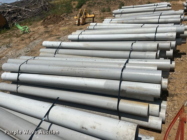 image for item JX9407 (7) bundles of PVC conduit