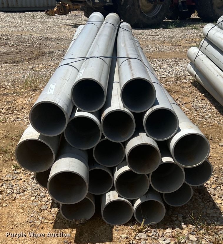 image for item JX9408 (7) bundles of PVC conduit