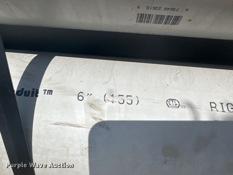 image for item JX9408 (7) bundles of PVC conduit