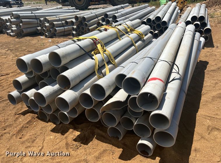 image for item JX9408 (7) bundles of PVC conduit