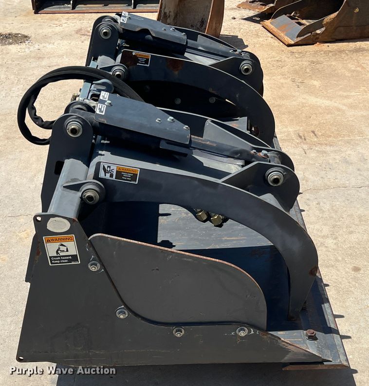 image for item JX9447 Sweepster LAF5272-0783  skid steer grapple bucket