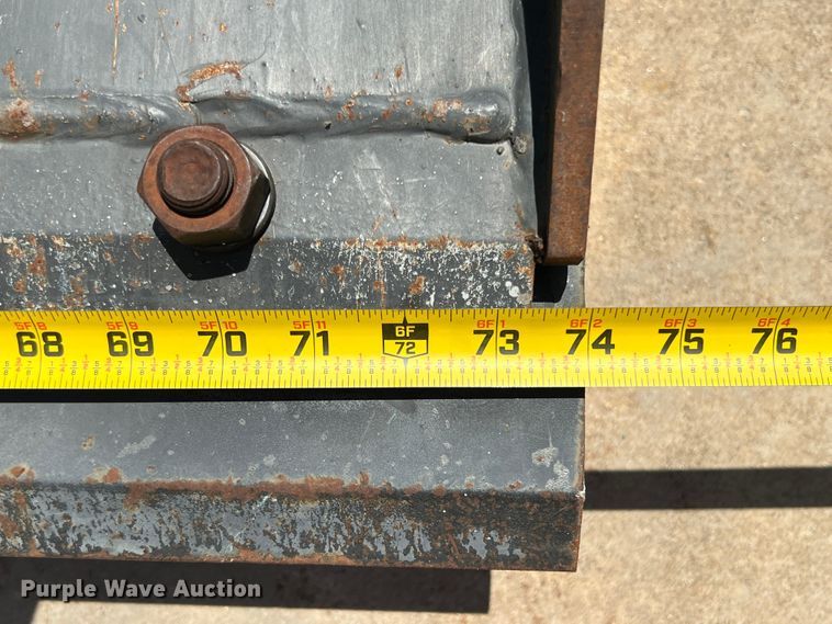 image for item JX9447 Sweepster LAF5272-0783  skid steer grapple bucket