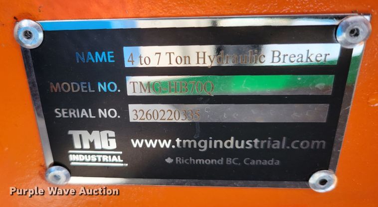 image for item JZ9193 TMG Industrial TMG-HB70Q  breaker