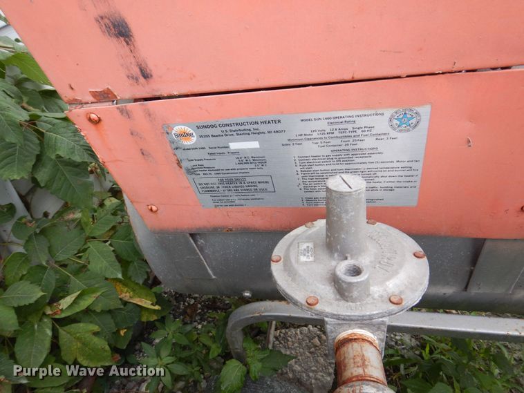 image for item KF9603 (3) Sundog heaters