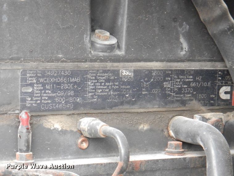 image for item KF9605 1999 Sterling LT9511  ready mix truck