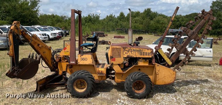 image for item KJ9702 1987 Case 360  trencher