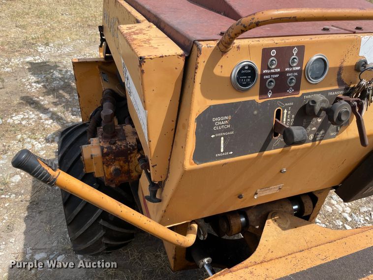 image for item KJ9702 1987 Case 360  trencher