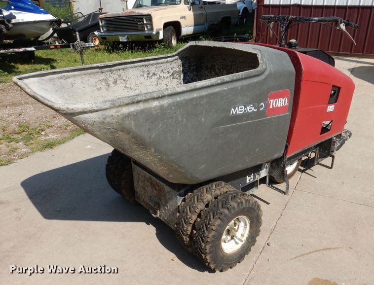 Toro MB1600 concrete buggy in Altoona, IA Item KP9459 sold Purple Wave