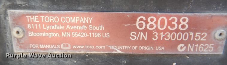 image for item KP9459 Toro MB1600  concrete buggy