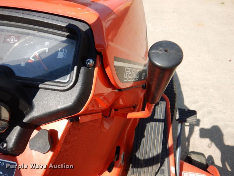 image for item KP9460 Kubota G2000-S  lawn mower