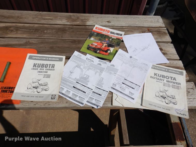 image for item KP9460 Kubota G2000-S  lawn mower