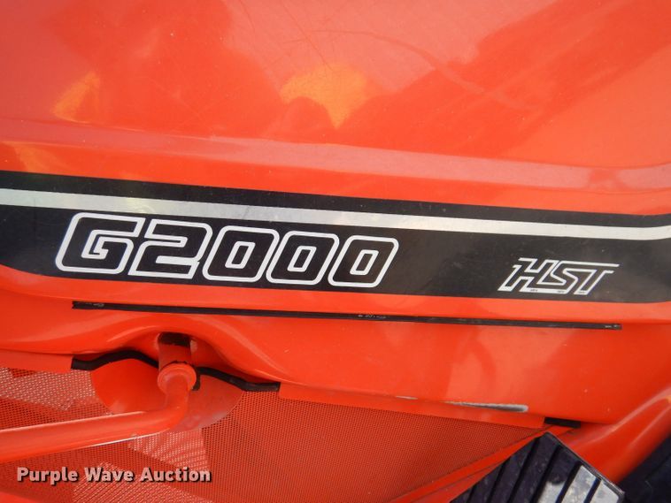 image for item KP9460 Kubota G2000-S  lawn mower