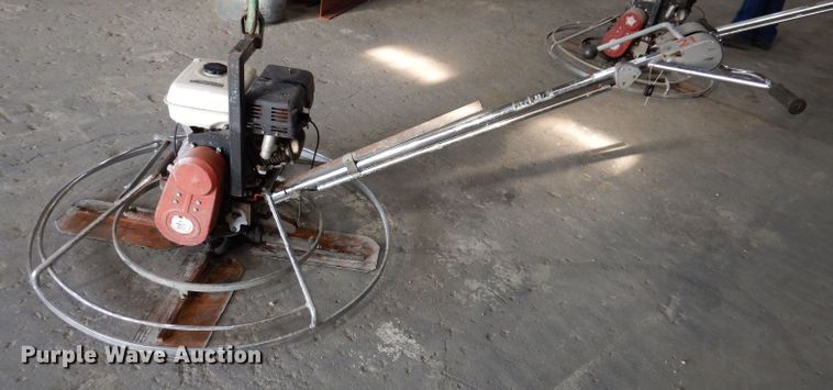 image for item KP9466 (2) Allen Engineering 446 power trowels