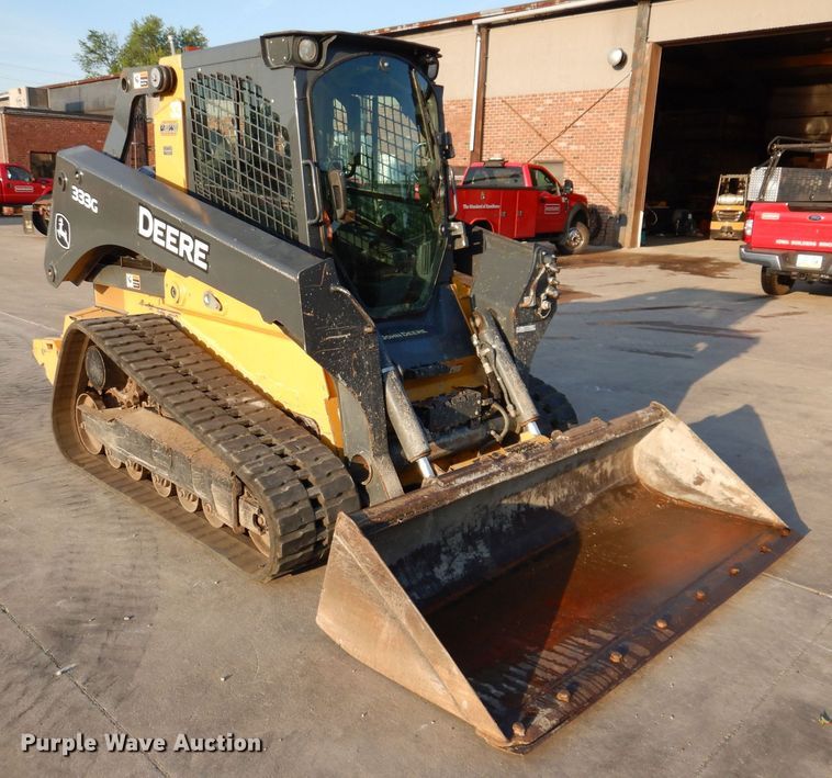 image for item KP9467 2016 John Deere 333G  tracked skid steer loader
