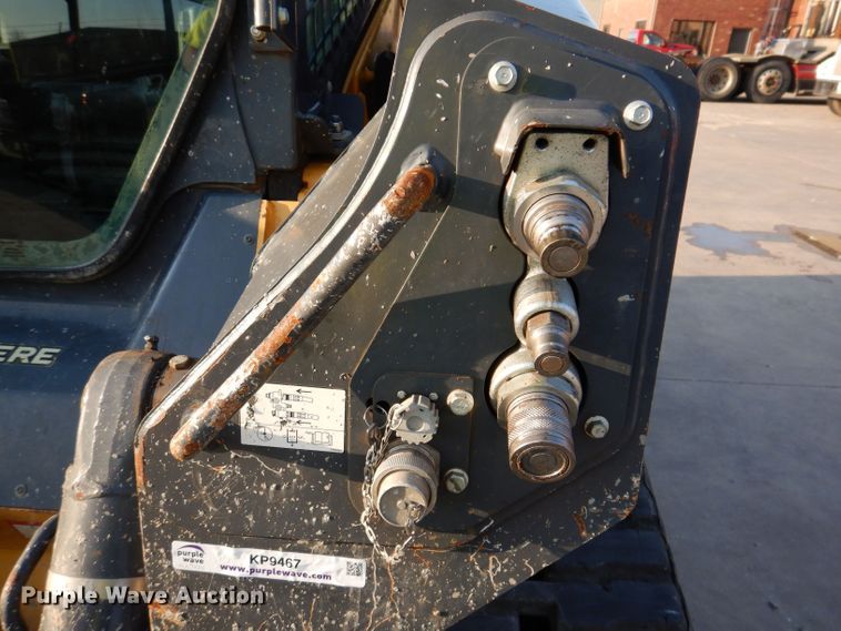 image for item KP9467 2016 John Deere 333G  tracked skid steer loader