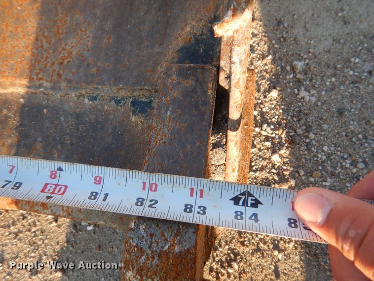 image for item KP9468 Worksite Pro T84  84"W skid steer bucket