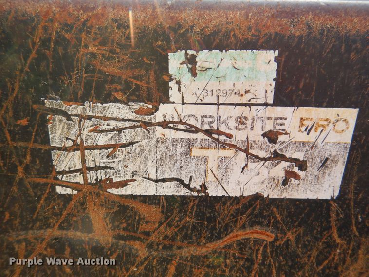 image for item KP9468 Worksite Pro T84  84"W skid steer bucket