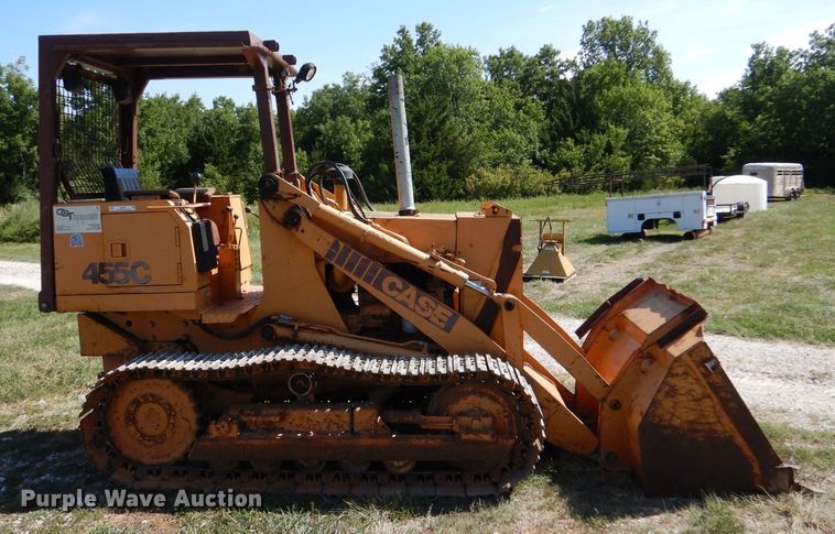 image for item LB9782 1989 Case 455C  track loader