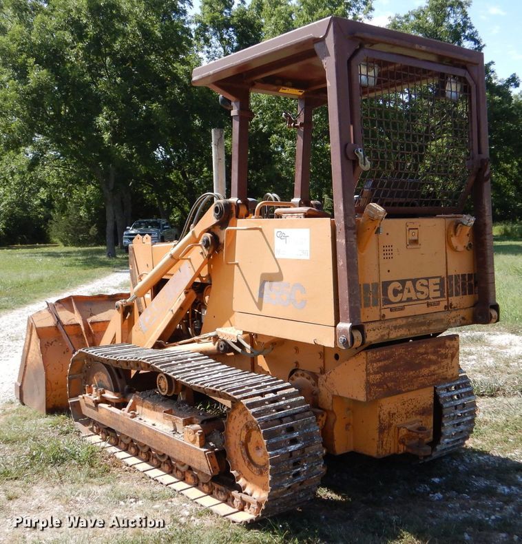 image for item LB9782 1989 Case 455C  track loader