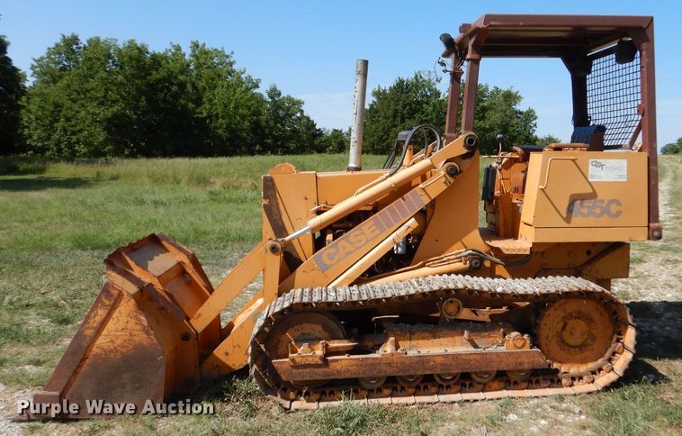 image for item LB9782 1989 Case 455C  track loader