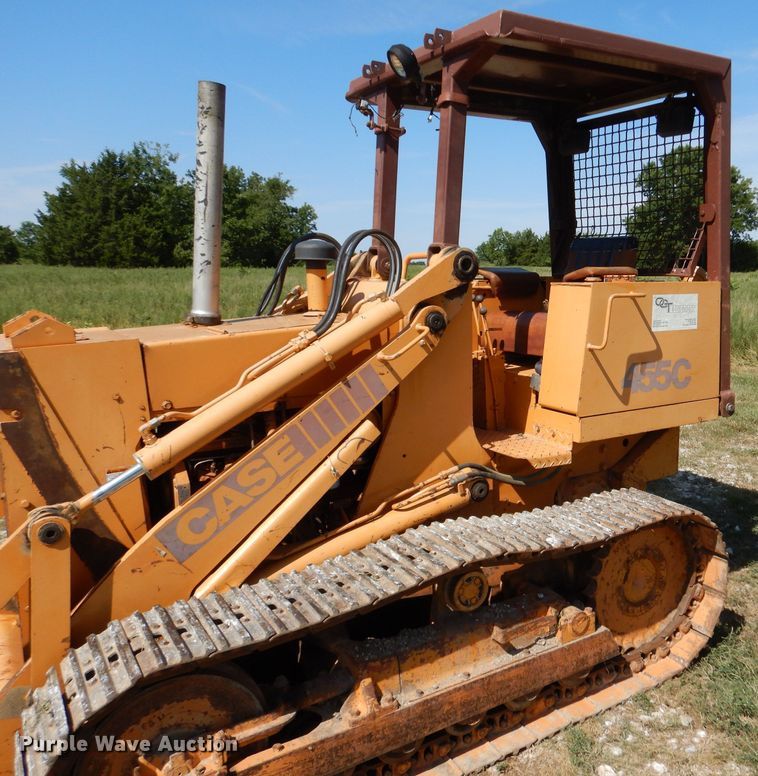 image for item LB9782 1989 Case 455C  track loader