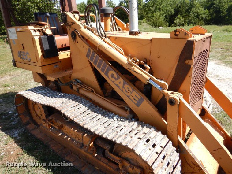 image for item LB9782 1989 Case 455C  track loader