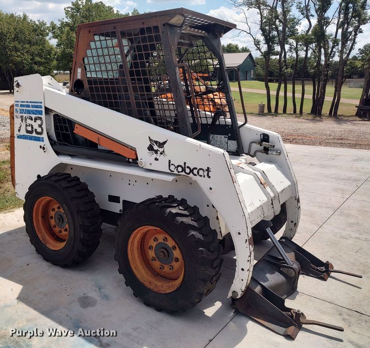 image for item LK9151 1998 Bobcat 763  skid steer loader