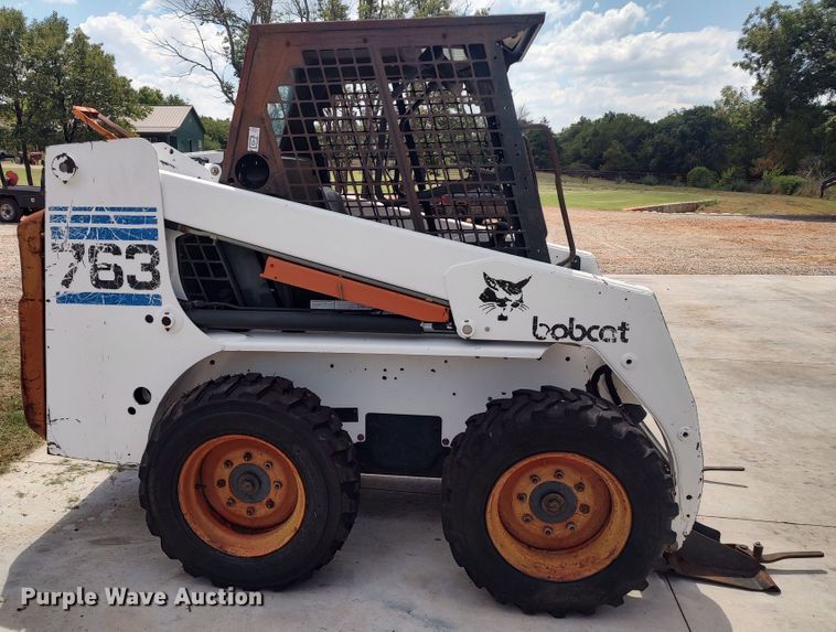 image for item LK9151 1998 Bobcat 763  skid steer loader