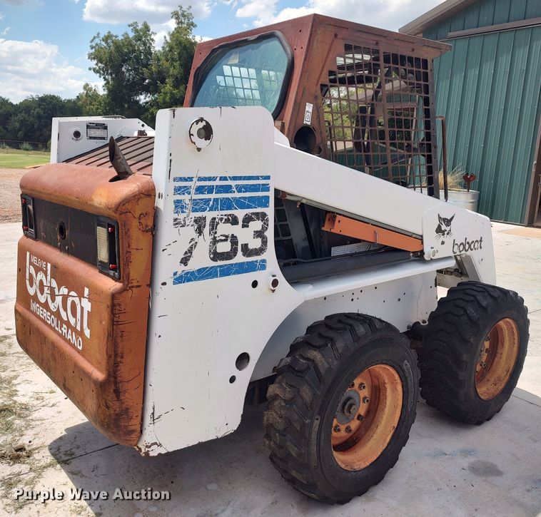 image for item LK9151 1998 Bobcat 763  skid steer loader