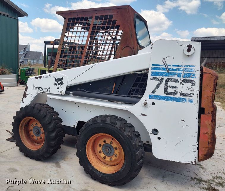 image for item LK9151 1998 Bobcat 763  skid steer loader